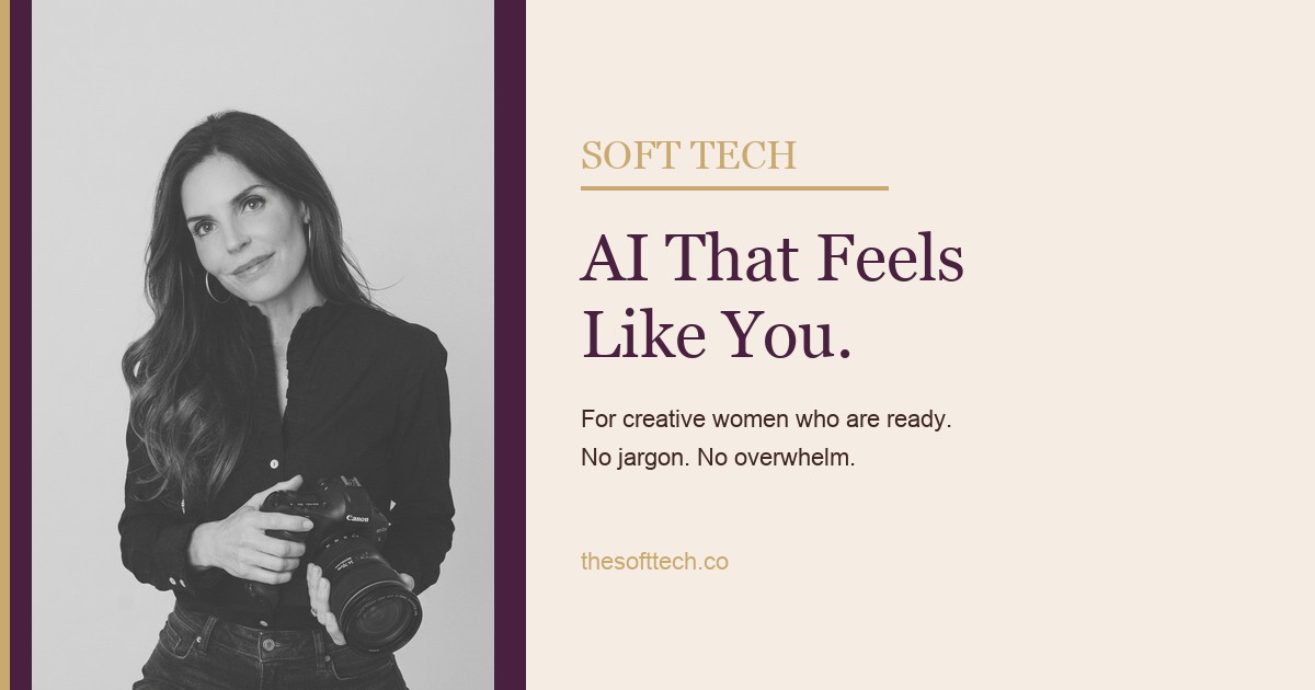 AI Tips and Tutorials for Creative Women | Soft Tech Blog